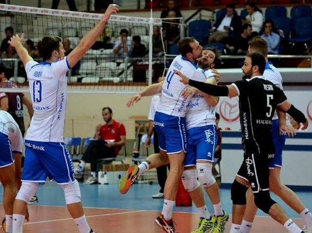 Worldofvolley Tur M Halkbank Take Over Leadership Arkas Eliminate