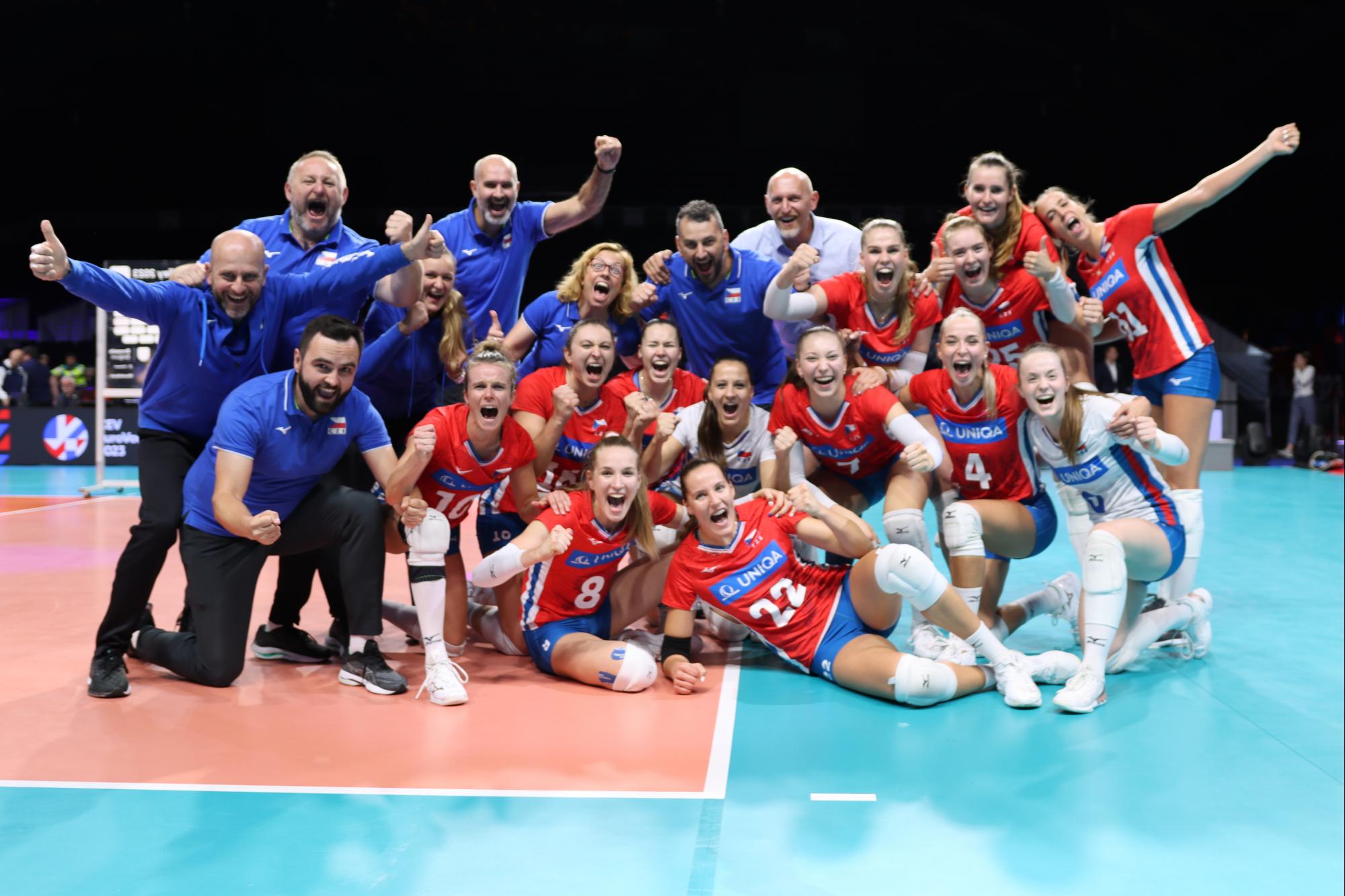 WorldofVolley Czechia Triumphs Over Ukraine In Thrilling EuroVolley