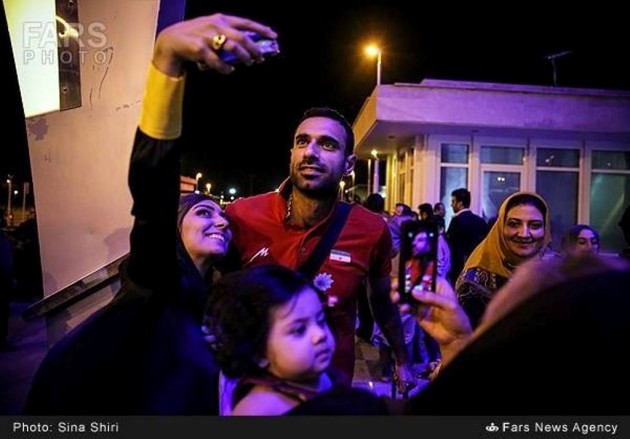 Iran volleyball players