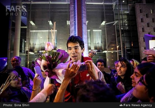 Iran volleyball players