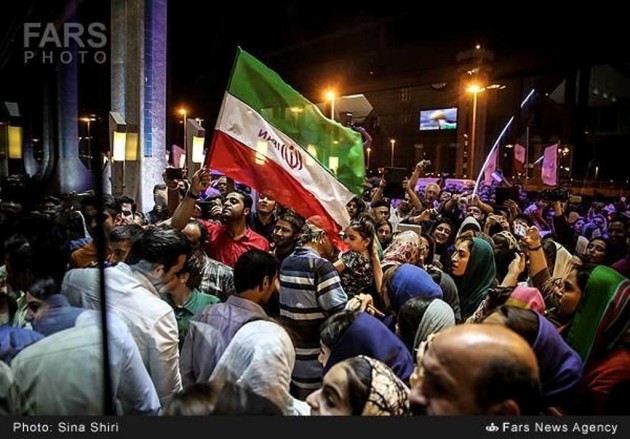 Iran volleyball players