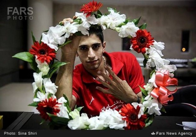 Iran volleyball players