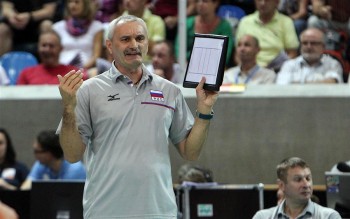 Yuriy Marichev, coach of Russia