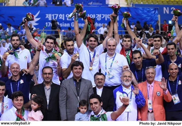 Iran won gold medal