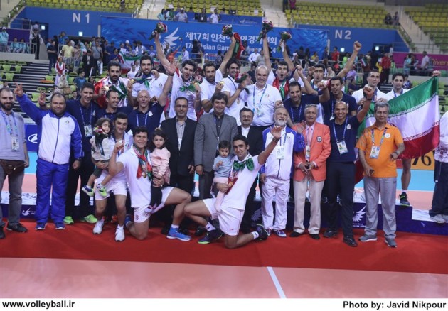 Iran won gold medal