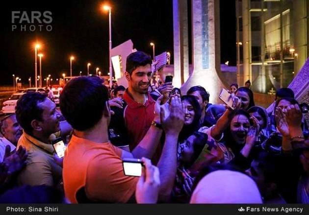 Iran volleyball players