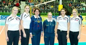 All-female crew officiates CEV Cup match in Schwechat