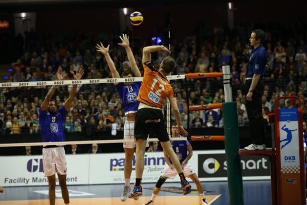 BR Volleys vs. F'Hafen