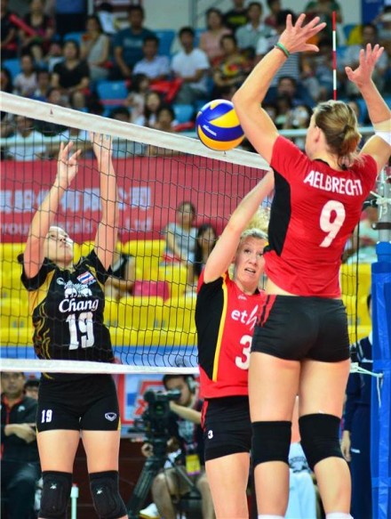 Aelbrecht and Dirickx in Chinese Volleyball Masters