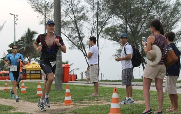 Bernardinho during race