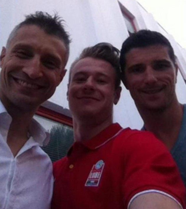 Ivan Miljkovic, Ivan Zaytsev and Igor Omrcen