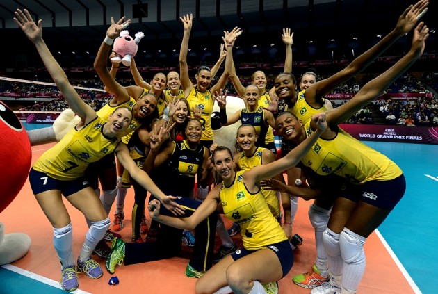 Brazil won the World Grand Prix in 2013