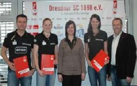 DRESDNER SC extends contract of head coach and two key players