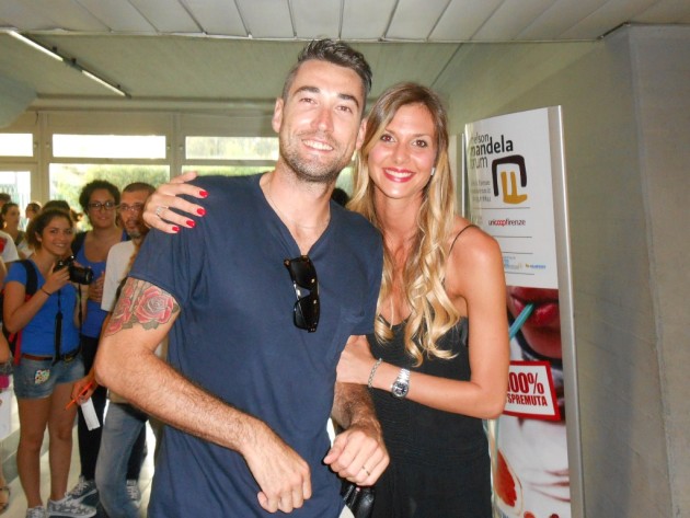 Cristian Savani and his wife Mihaela