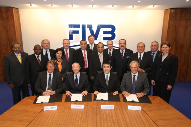 FIVB teams up with IMG, Dentsu and XYZ to market commercial rights