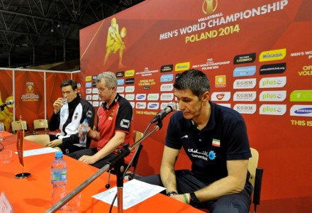 Press conference after match Germany vs Iran