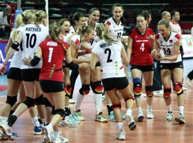 Germany makes it to the semis with straight sets against Bulgaria