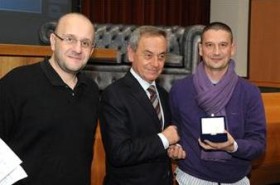 Gino Giannetti receives special award