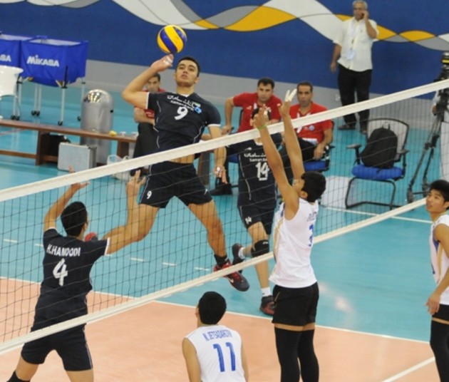 Iran volleyball players