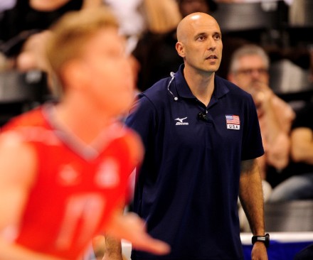 John Speraw during the FIVB Men's Volleyball World League