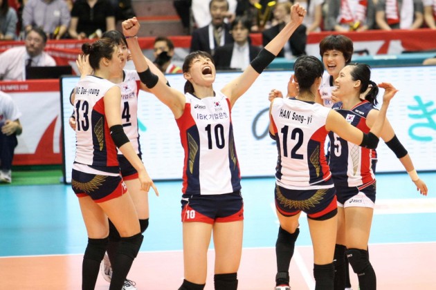 Korea-celebrates-victory-over-Japan