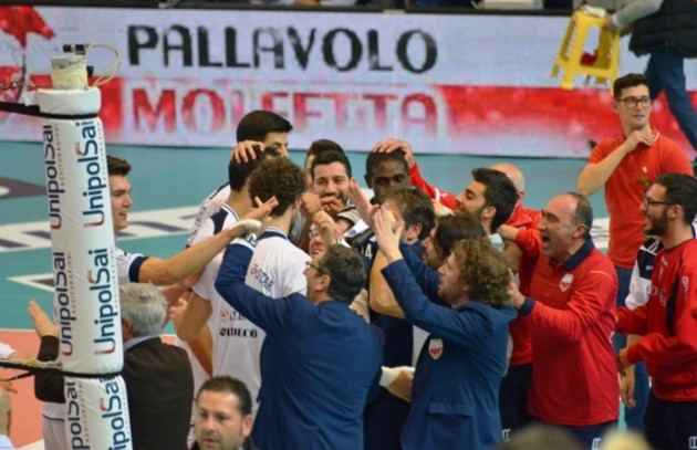 Molfetta players celebrate