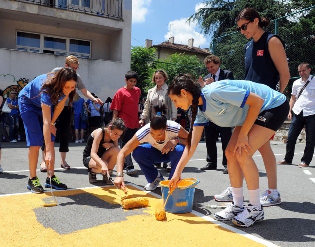 Opening-Volleyball-court