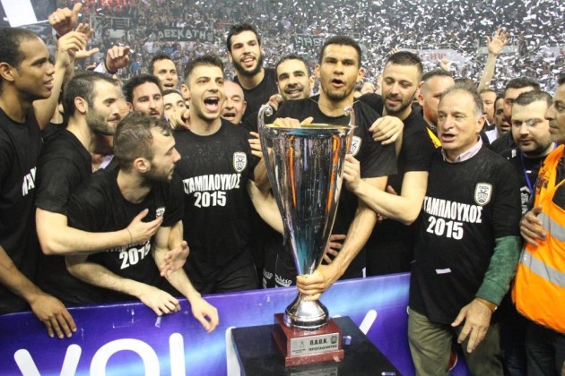 PAOK champion of Greece