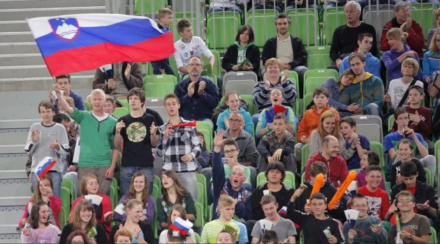 Slovenia-fans