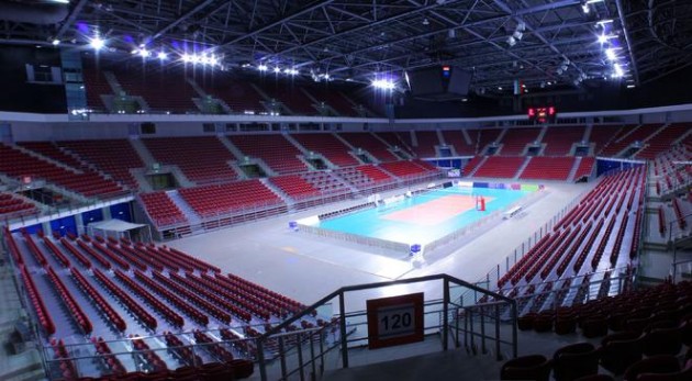 Sneak preview of World League Finals and Olympic Qualification Tournament venue