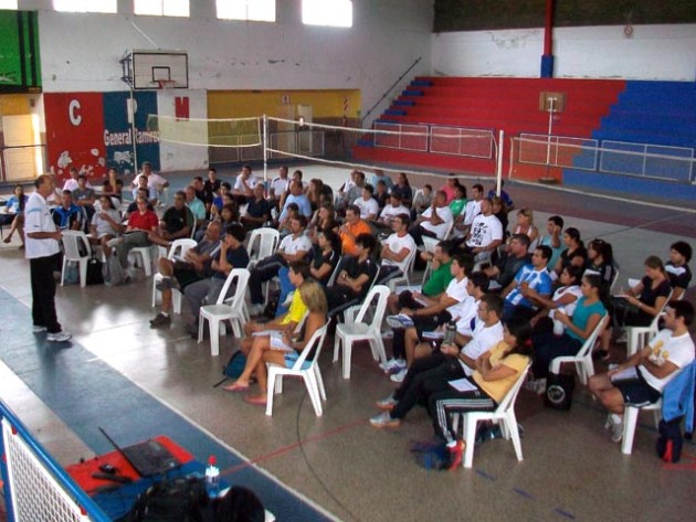 Successful homologation clinic in entre rios with over 70 coaches