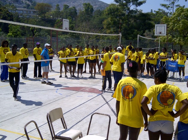 Volleyball helping to rebuild Haiti