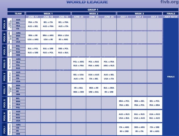 WL Schedule