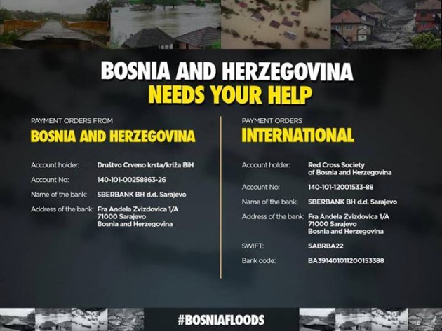 Bosnia needs your help