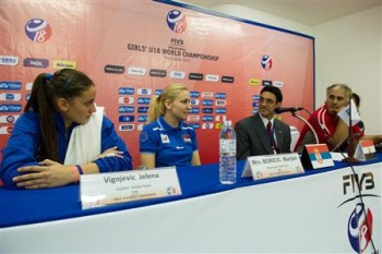 Serbia and Egypt at the press conference