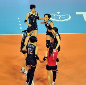 Japan-after scoring the point