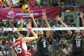 Tatiana Kosheleva vs. Thailand's block