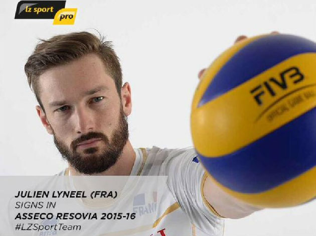 OFFICIAL Julien Lyneel in Resovia WorldofVolley