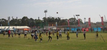 A total of 34 volleyball teams participated in the event