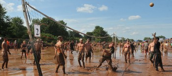 Mud Volleyball