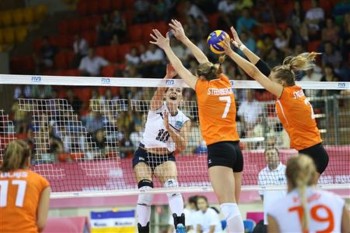 Netherlands' blocking game proved too strong for Kazakhstan