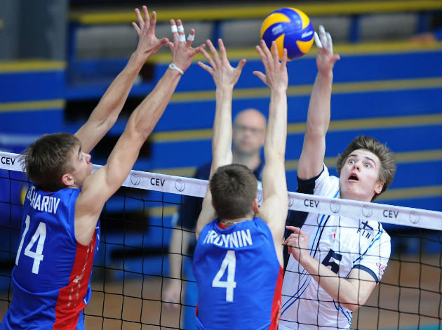 Volleyball Finland Russia