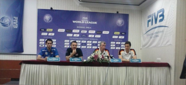 Serbia - Germany press conference