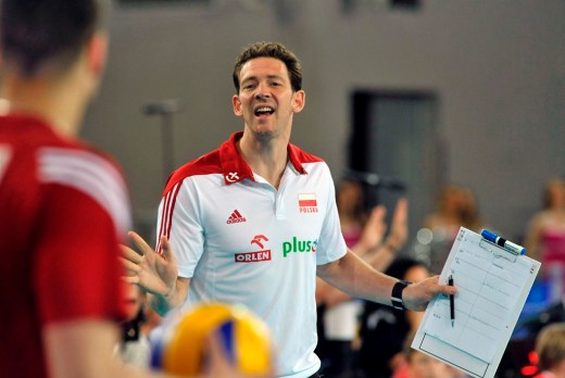 Head coach of Poland, Stephane Antiga