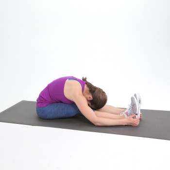 5. Forward Bend With Rounded Back