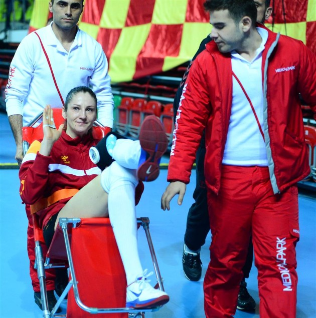 Tatiana Kosheleva injury