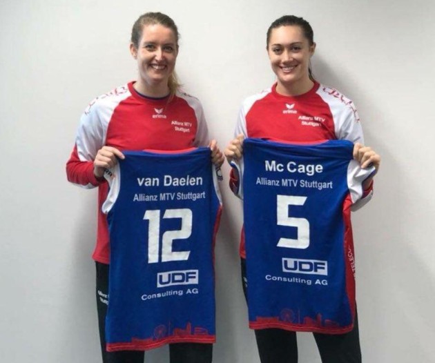 Deborah Van Daelen and Grace Mallory McCage