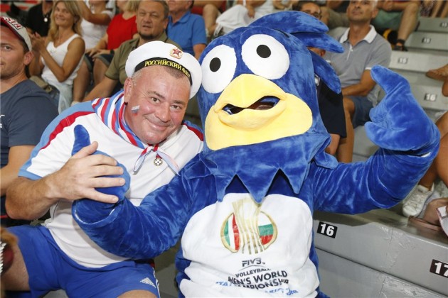 Mascot of the World Champs, Volly