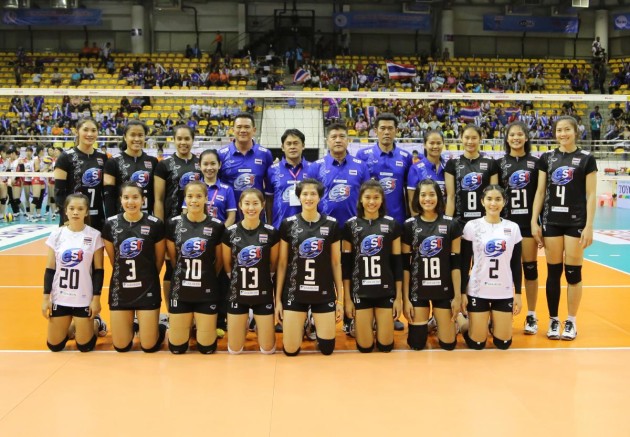 Thai team at AVC Cup