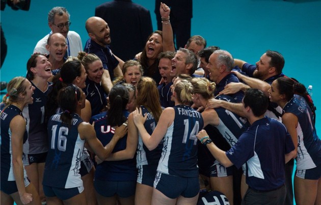 USA winners of 2014 WCH in Italy